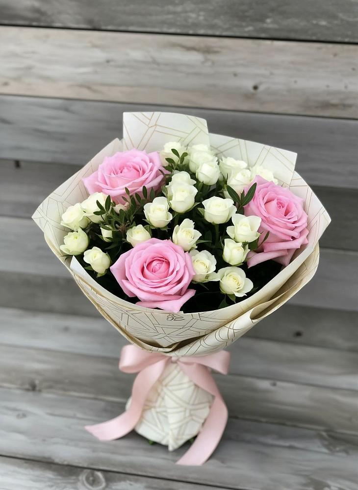 Букет цветов из: Розы в Дроздово