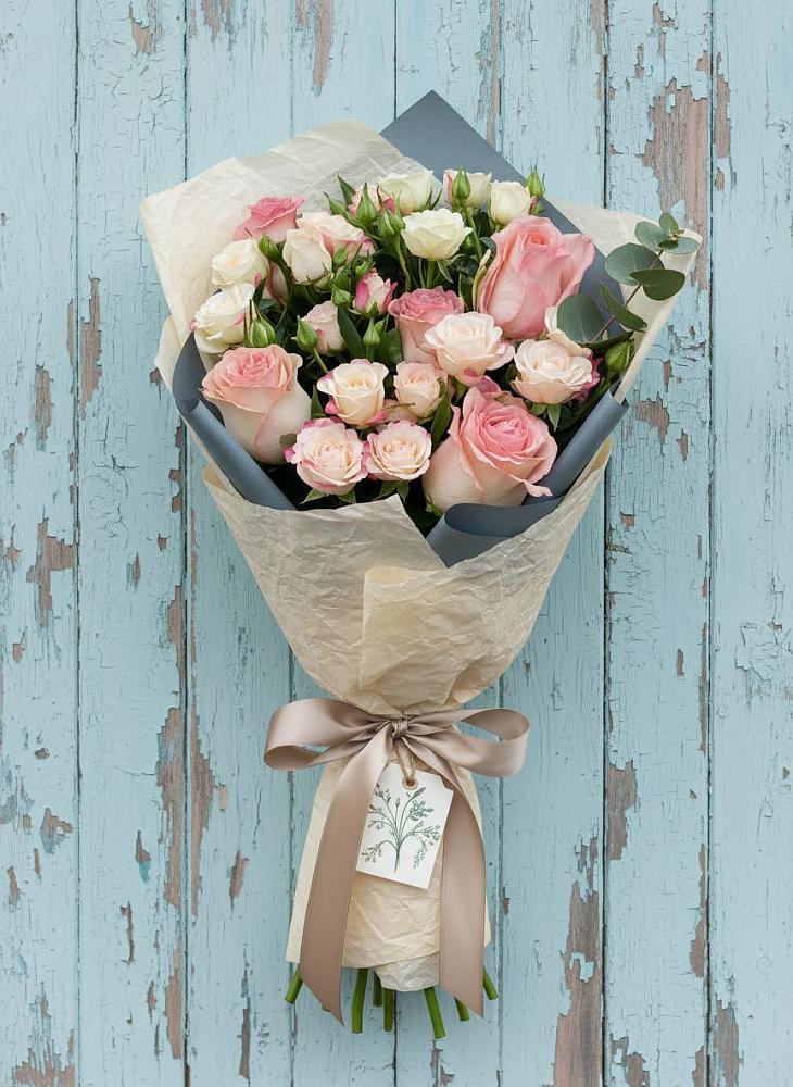 Букет цветов из: Розы в Дроздово