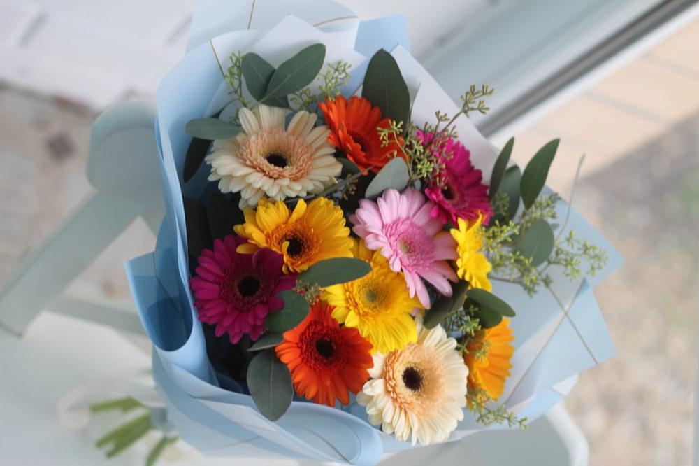 Букет цветов из: Герберы в Дроздово