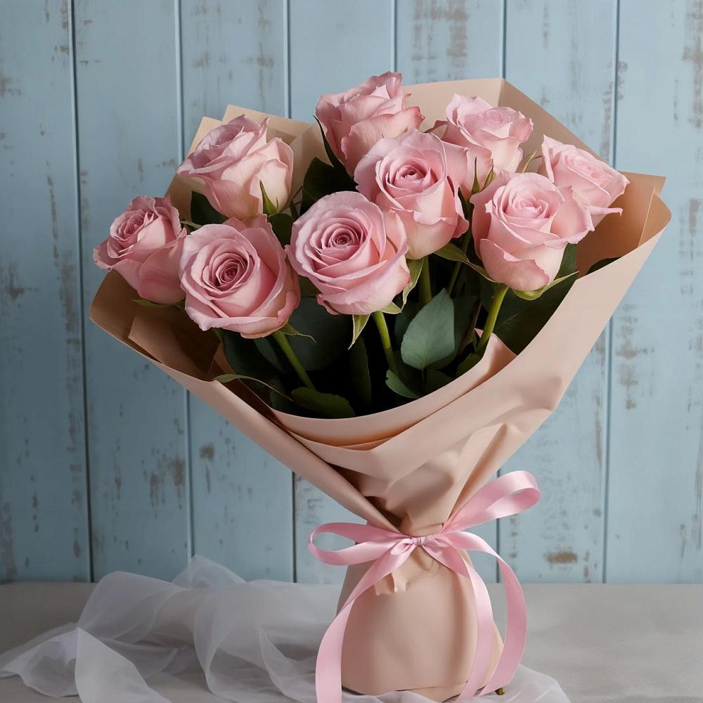 Букет цветов из: Розы в Дроздово