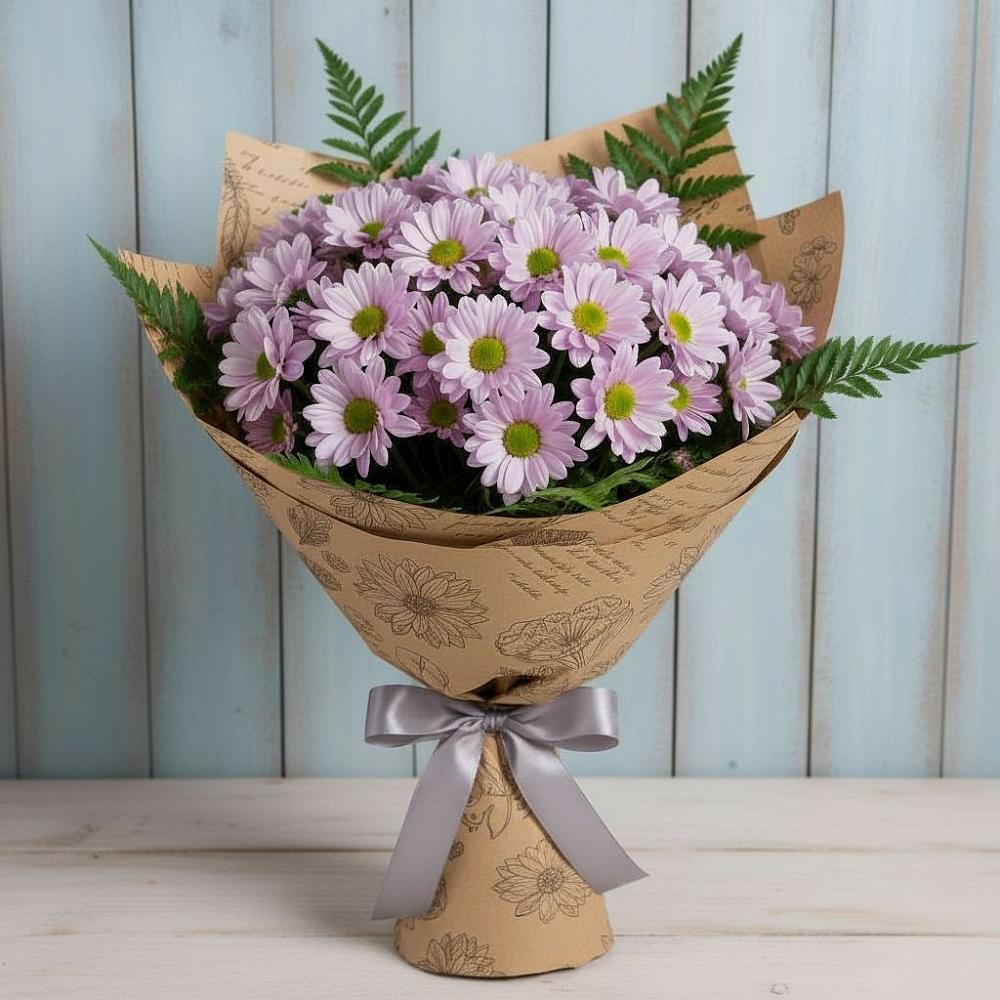 Букет цветов из: Хризантемы в Дроздово
