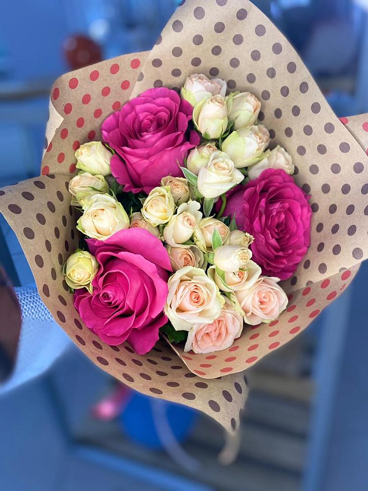 Букет цветов из: Розы в Дроздово