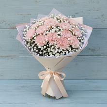 Букет цветов из:  Гвоздики в Дроздово