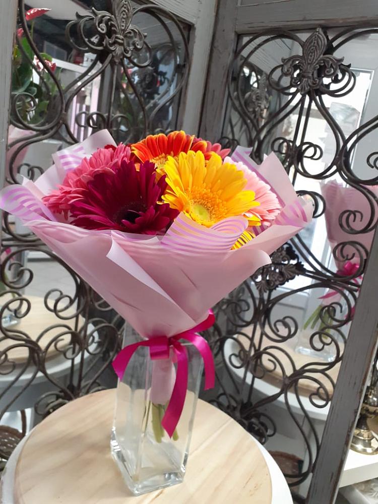 Букет цветов из: Герберы в Дроздово