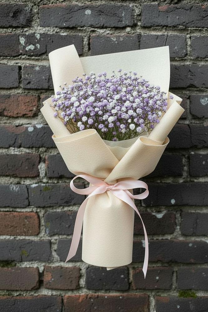 Букет цветов из: Гипсофила в Дроздово