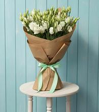 Букет цветов из:  Лизиантусы в Дроздово