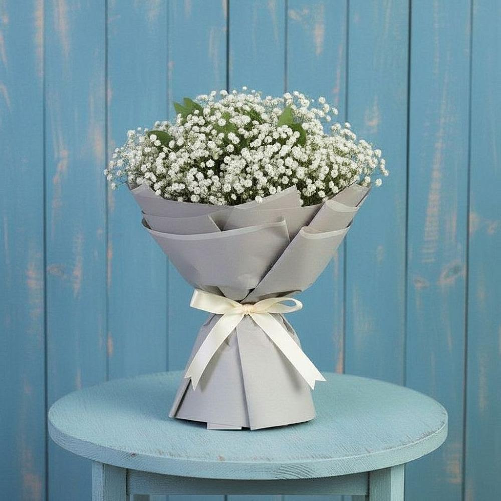 Букет цветов из: Гипсофила в Дроздово