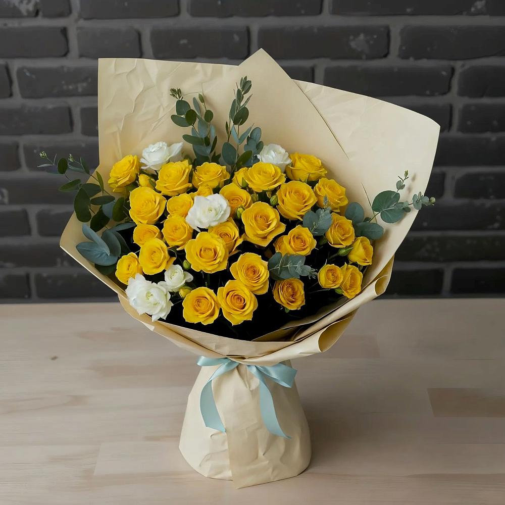 Букет цветов из: Розы в Дроздово