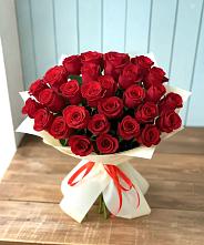 Букет 29 Красных роз в Дроздово