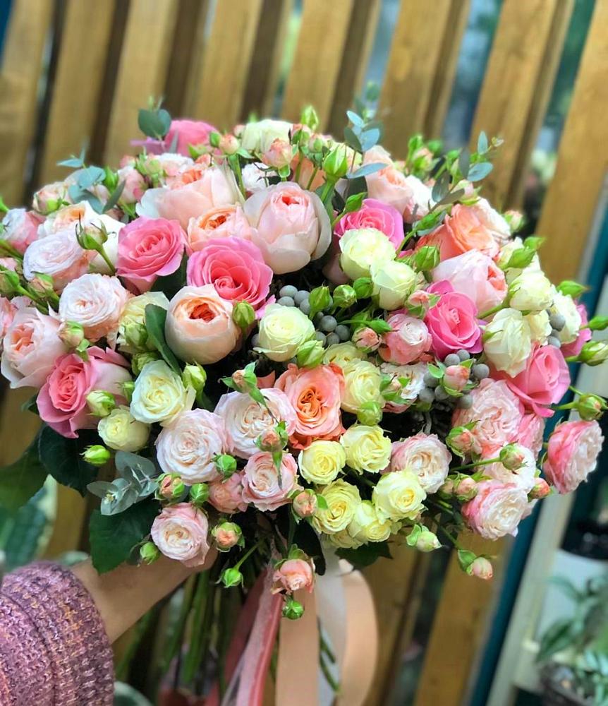 Букет цветов из: Розы в Дроздово