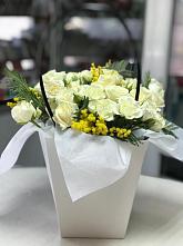 Цветочная композиция из Розы  в Дроздово