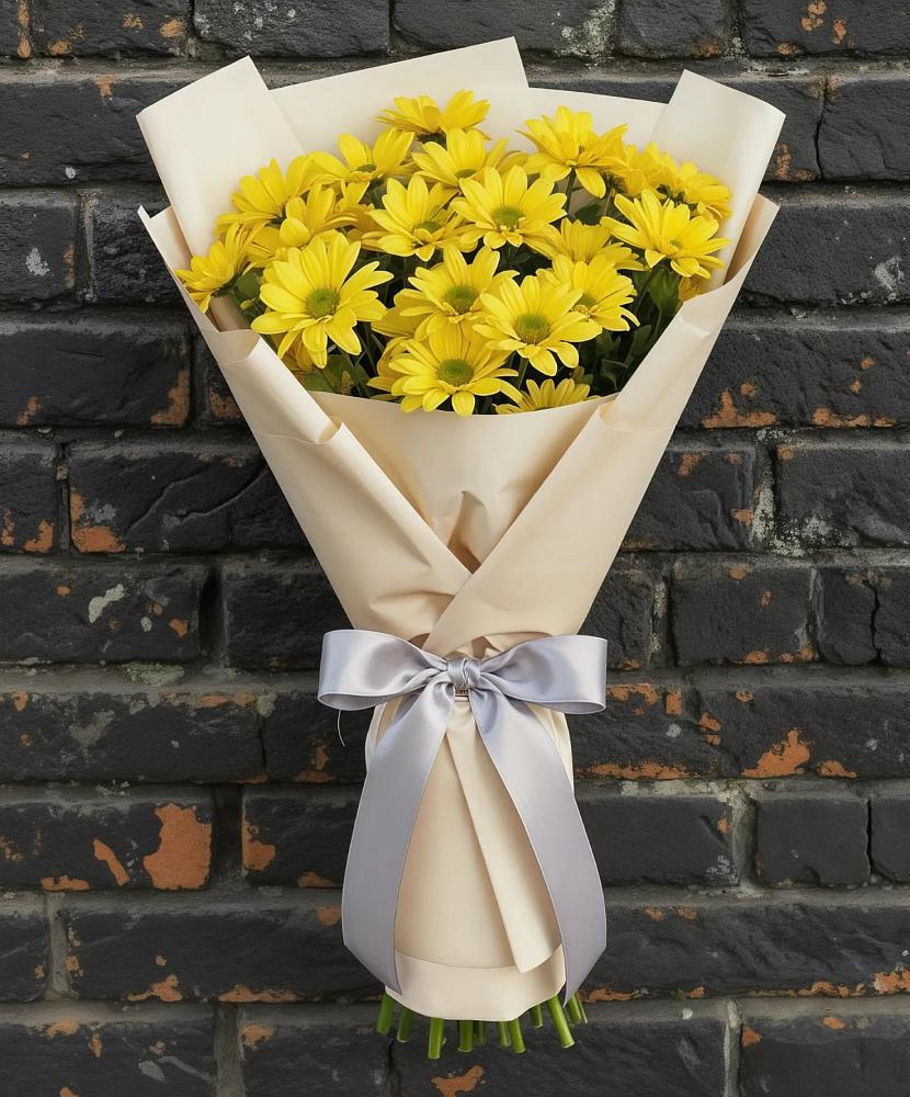 Букет цветов из: Хризантемы в Дроздово