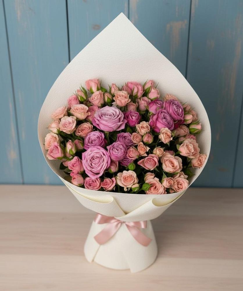 Букет цветов из: Розы в Дроздово