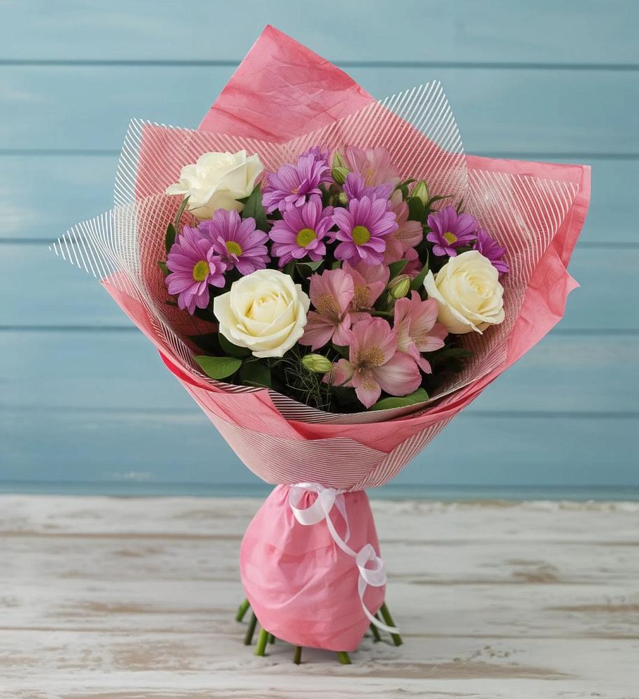 Букет цветов из: Герберы в Дроздово