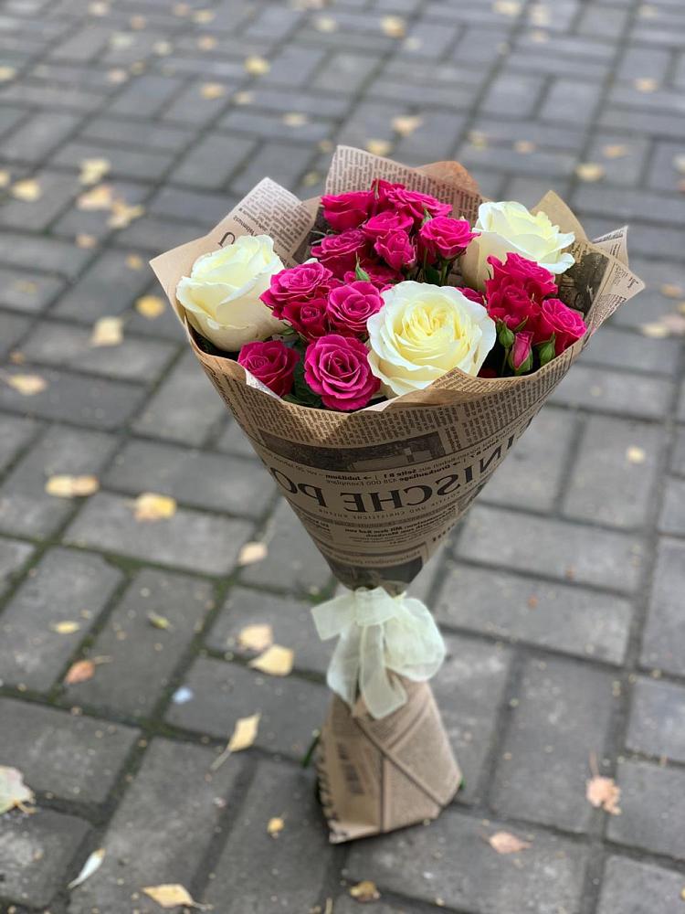 Букет цветов из: Розы в Дроздово