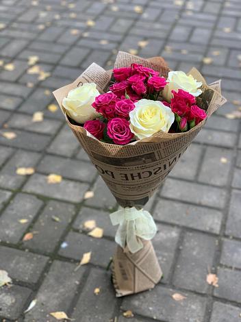 Букет цветов из: Розы в Дроздово