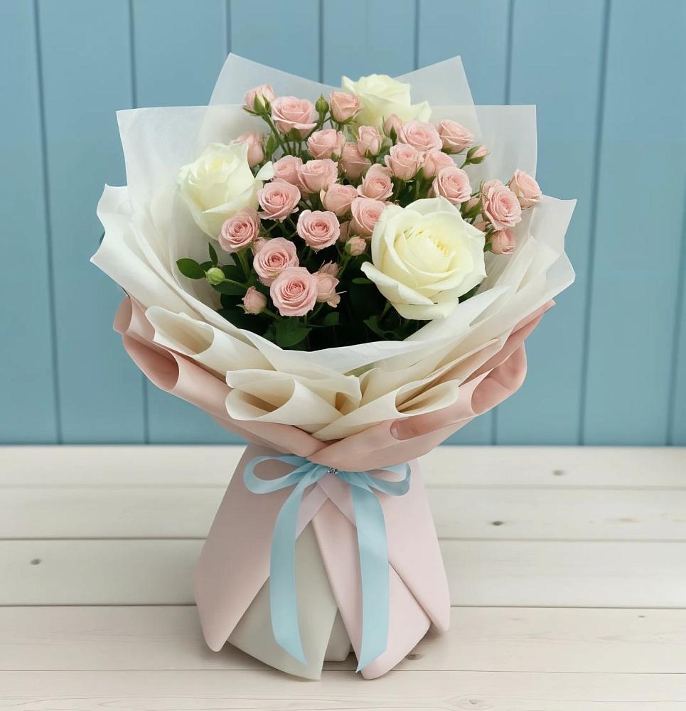 Букет цветов из: Розы в Дроздово