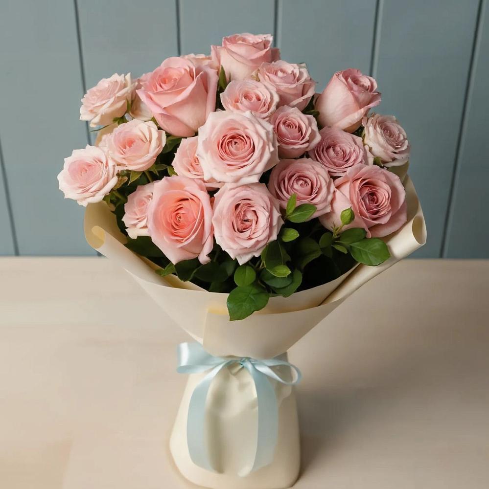 Букет Розовый шарм в Дроздово