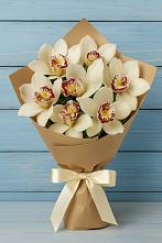 Букет цветов из:  Орхидеи и Розы в Дроздово